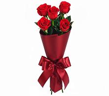 Букет 5 Красных роз Эдлесс Лав в Зеленый Бор
