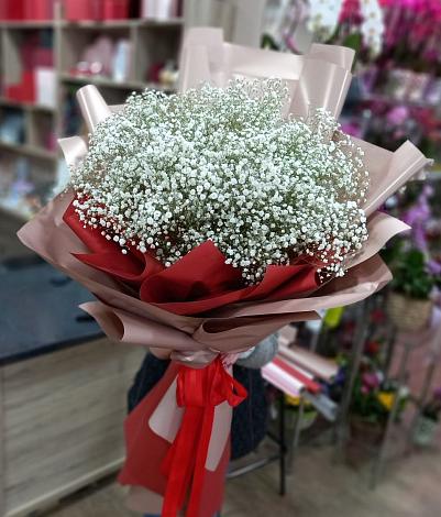Букет цветов из: Гипсофила в Зеленый Бор
