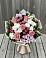 Букет цветов из: Альстромерии, Гвоздики, Розы и Хризантемы в Зеленый Бор