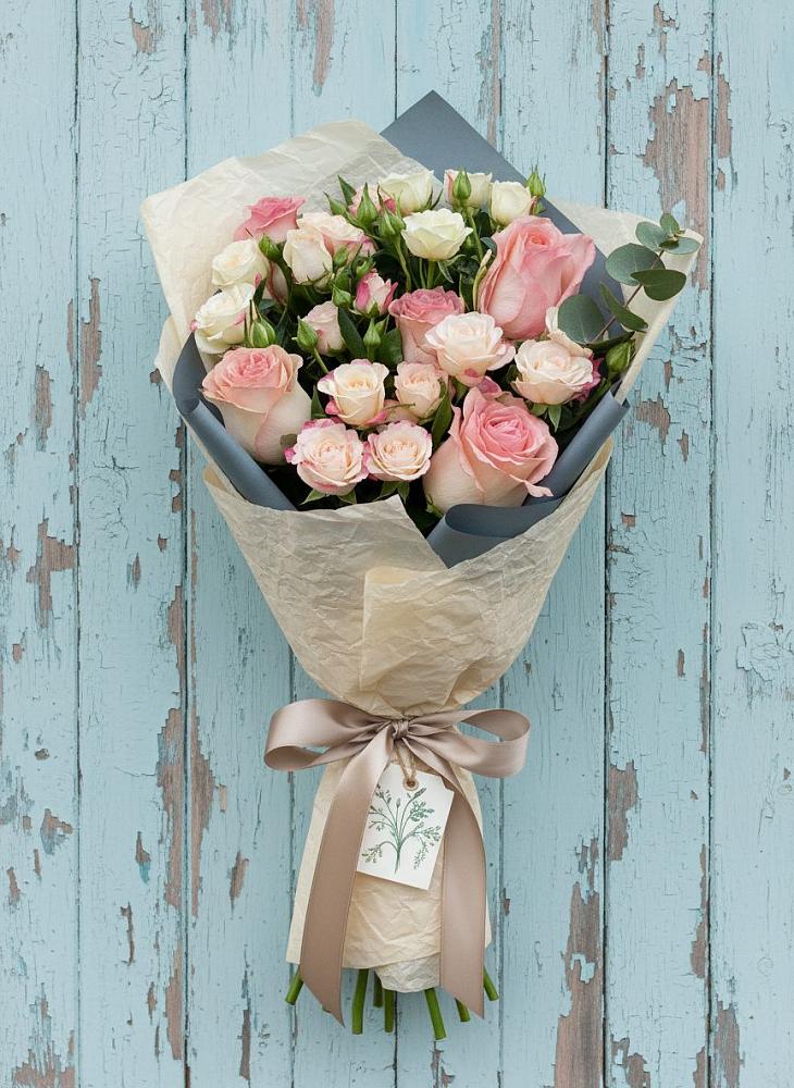 Букет цветов из: Розы в Зеленый Бор