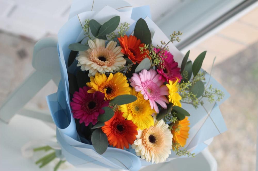 Букет цветов из: Герберы в Зеленый Бор