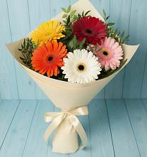 Букет цветов из:  Герберы в Зеленый Бор