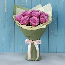 Букет Розы Фёрст Леди в Зеленый Бор