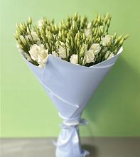 Букет цветов из:  Лизиантусы #REPLACE_PRED# Зеленый Бор