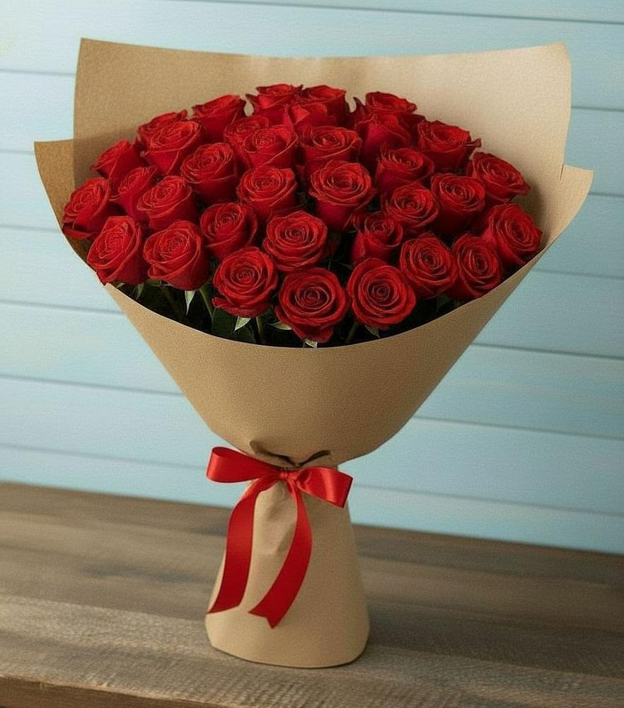 Букет Красные розы Милано в Зеленый Бор