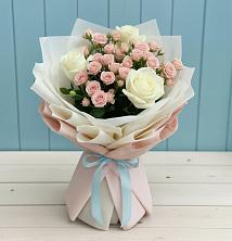 Букет цветов из:  Розы в Зеленый Бор