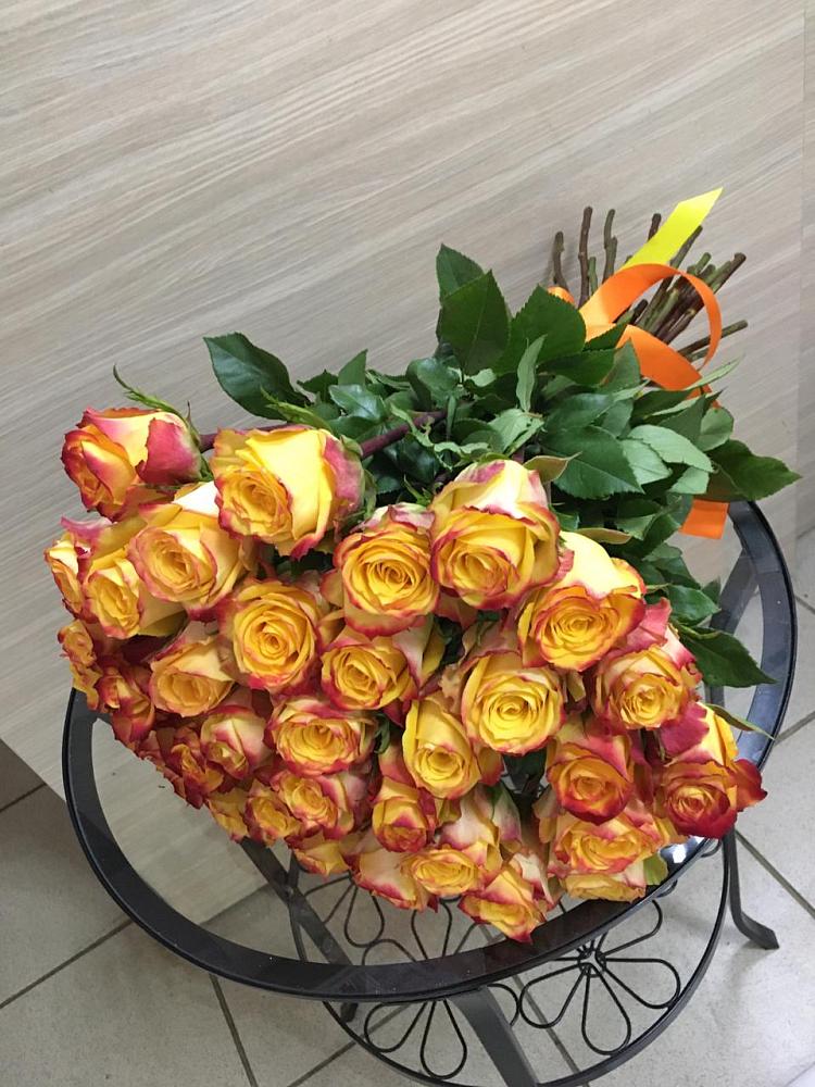 Букет Желтые розы в Зеленый Бор