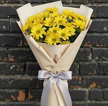 Букет цветов из:  Хризантемы в Зеленый Бор