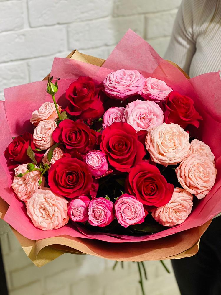 Букет цветов из: Розы в Зеленый Бор