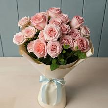 Букет Розовый шарм #REPLACE_PRED# Зеленый Бор