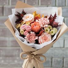 Букет цветов из:  Гвоздики, Хризантемы и Розы в Зеленый Бор