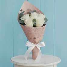 Букет цветов из:  Розы #REPLACE_PRED# Зеленый Бор