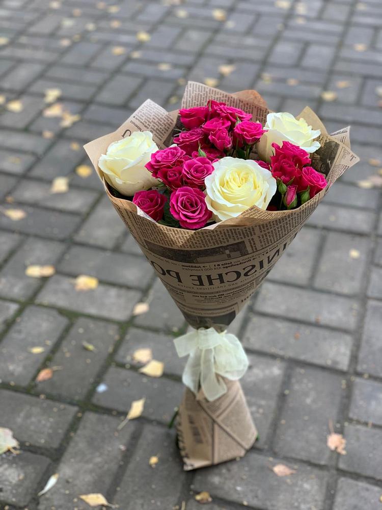 Букет цветов из: Розы в Зеленый Бор