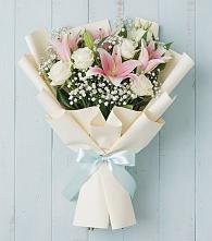 Букет цветов из:  Лилии в Зеленый Бор