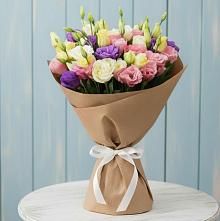 Букет цветов из:  Лизиантусы в Зеленый Бор