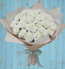 Букет цветов из:  Гвоздики #REPLACE_PRED# Зеленый Бор